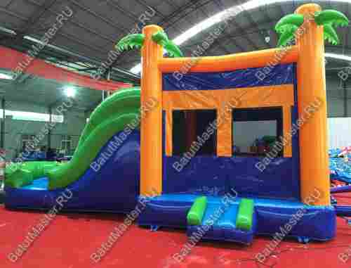 Батут-горка "Отдых на пляже", 6*3*4 м