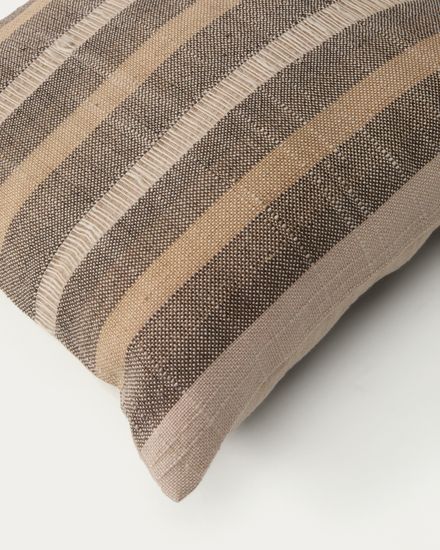 Awen Чехол на подушку из хлопка с полосками, разноцветный 45 x 45 см