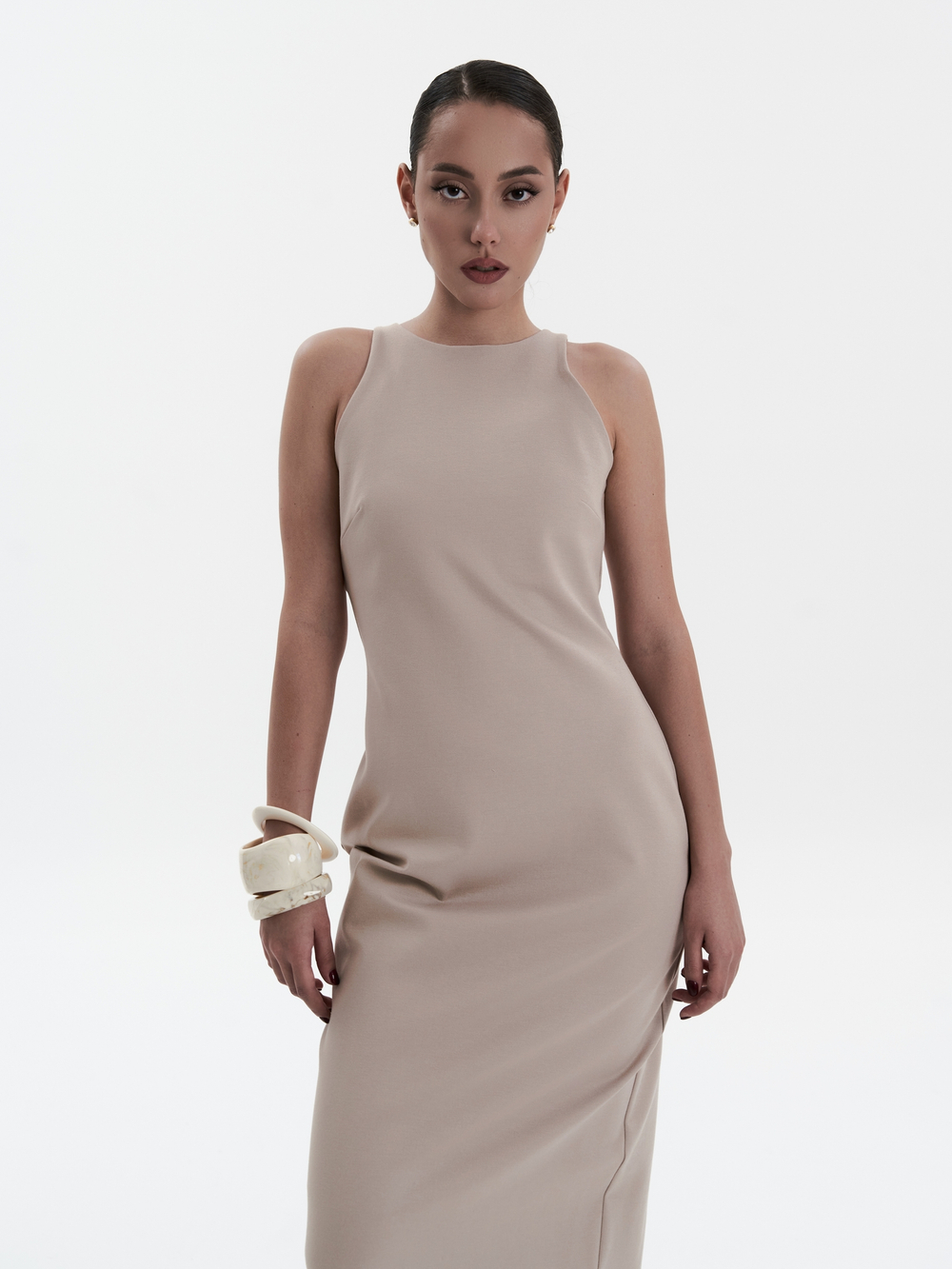 Платье трикотажное Lady