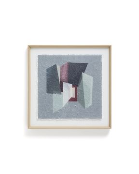 Картина Veluni из переработанной бумаги 60 x 60 см