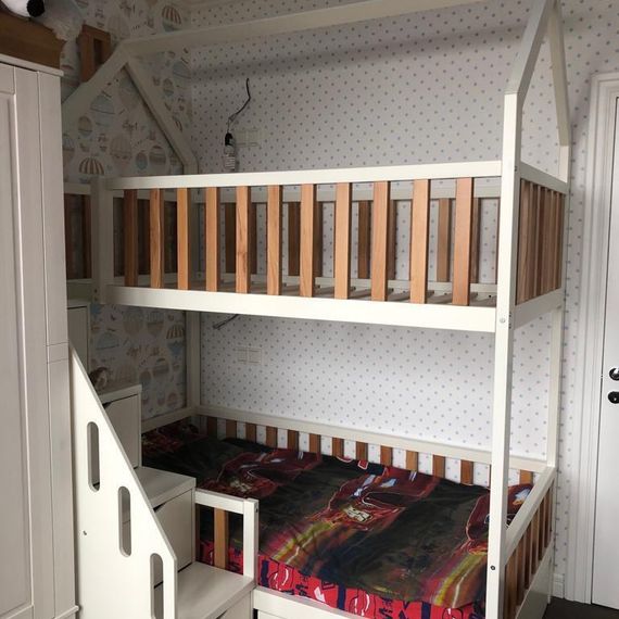 Детская кроватка Джула (Jula) из массива бука