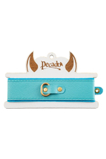 Ошейник кожаный Pecado – двуслойный, фетровая подкладка