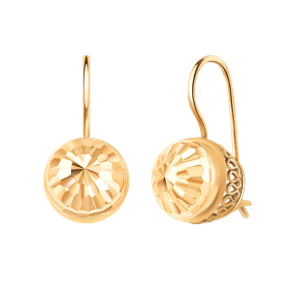 Серьги из золота