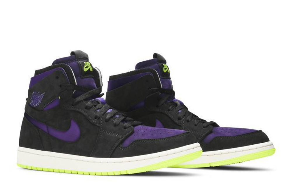 Кроссовки Jordan Air Jordan 1 High Zoom Air Cmft "Plum Purple" (Женская размерная сетка)
