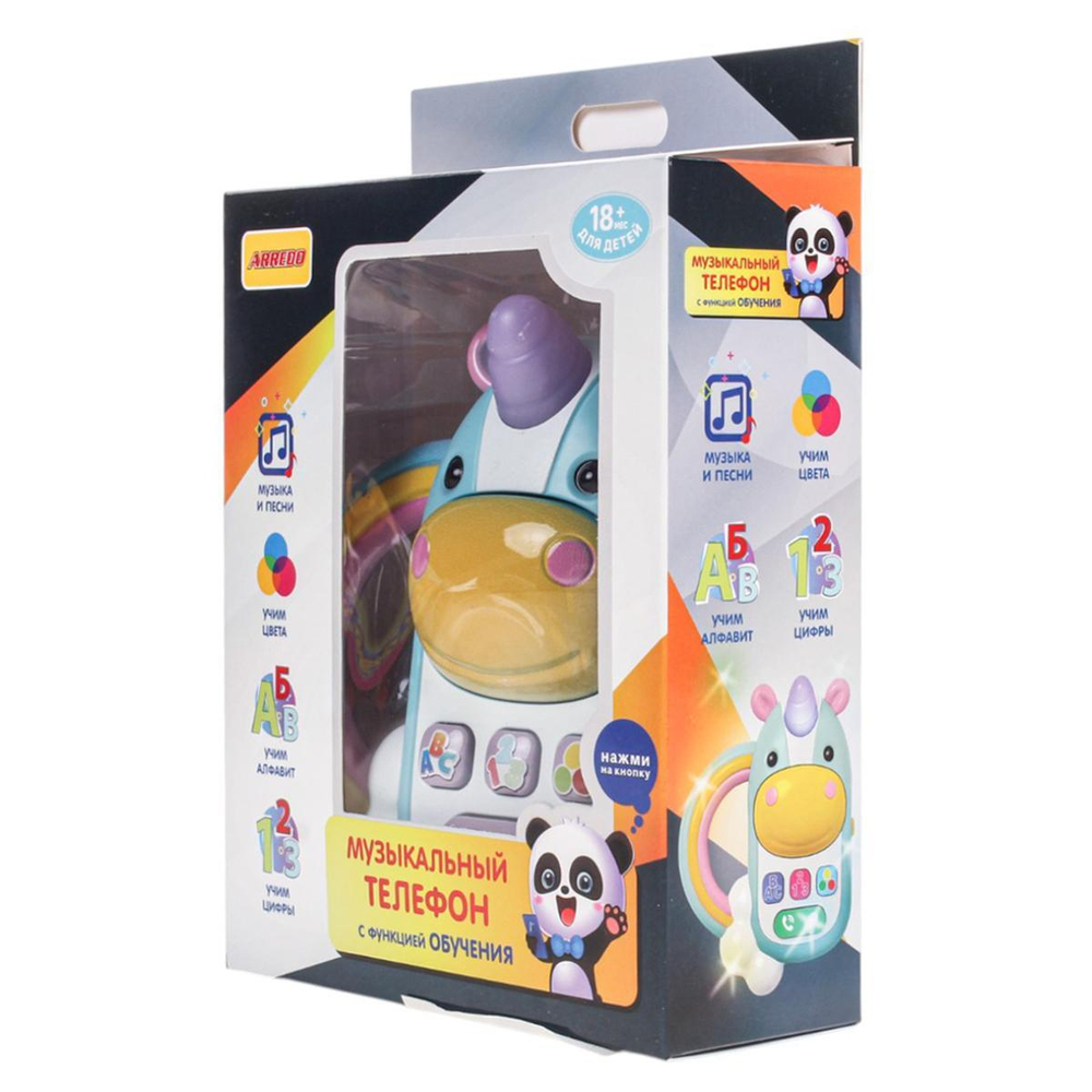 Телефон развивающий, коробка HK16A