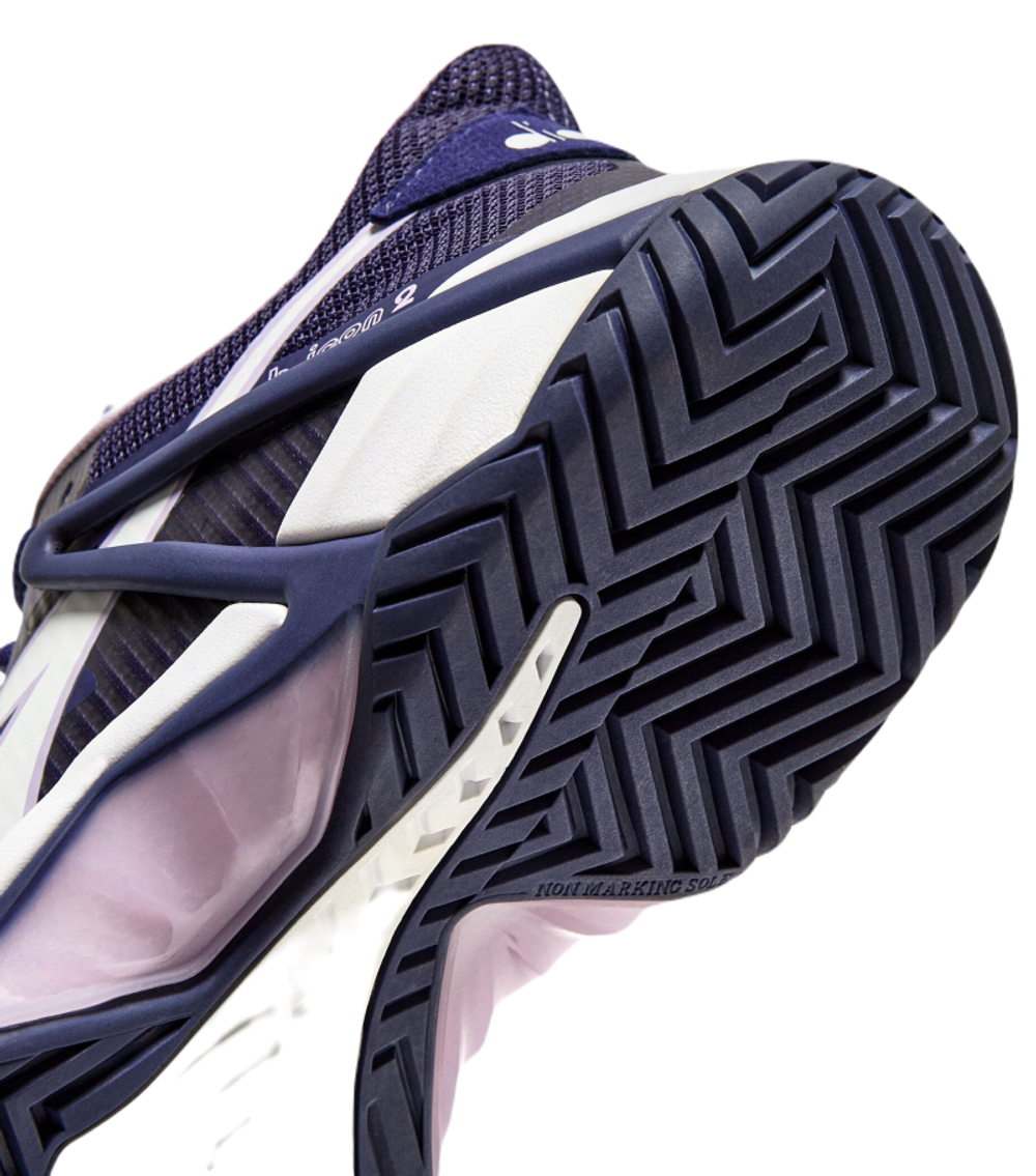 Женские Кроссовки теннисные Diadora B.Icon 2 W AG - Фиолетовый