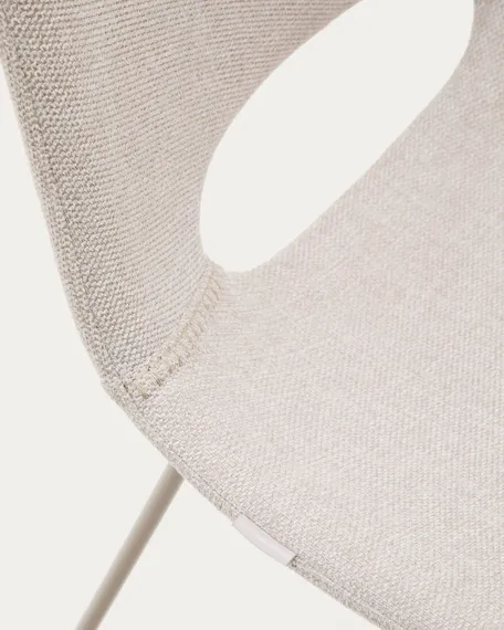 Стул Zahara бежевый с бежевыми ножками