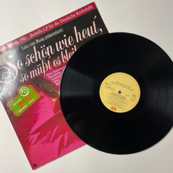 Винтажная виниловая пластинка LP Сборник So Schon Wie Heut (Germany 1981)