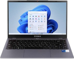 Ноутбук  Irbis 14NBP3004 14 ", Core i7, 16 Гб RAM, 512 Гб SSD, Iris Xe Graphics, Серый