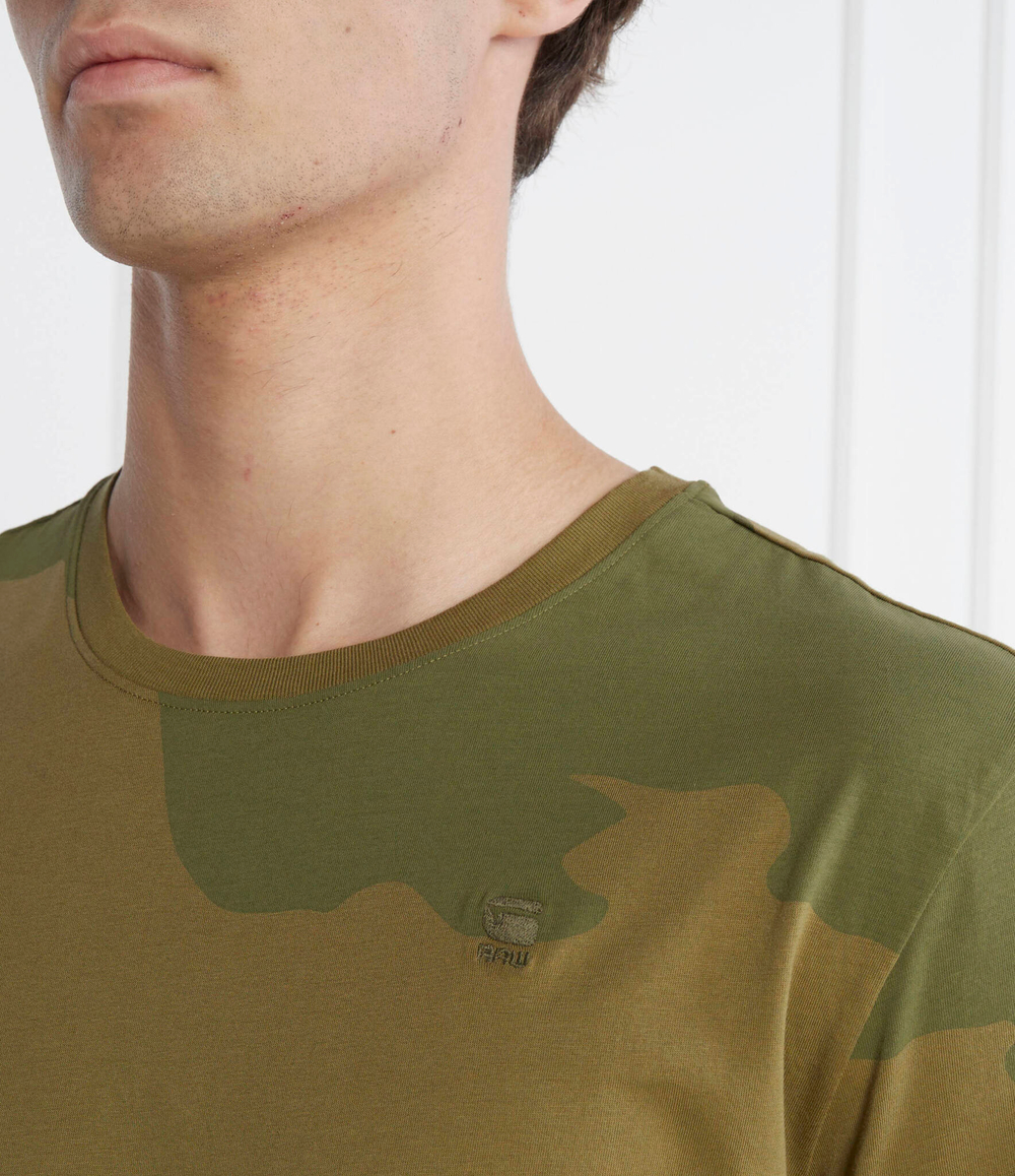 Футболка Desert camo rt G- Star Raw - хаки(D22805 C721)