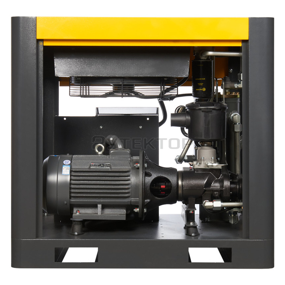 Винтовой компрессор с частотным регулированием производительности и двигателем на постоянных магнитах ET-Compressors SL 11-16 VS P