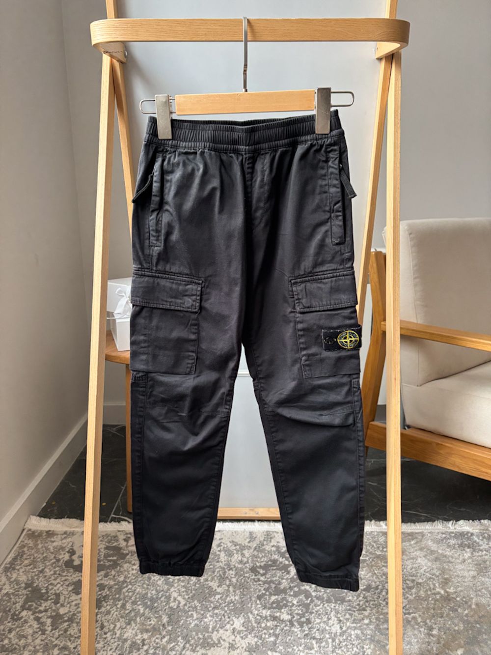 Хлопковые брюки Stone Island, 128