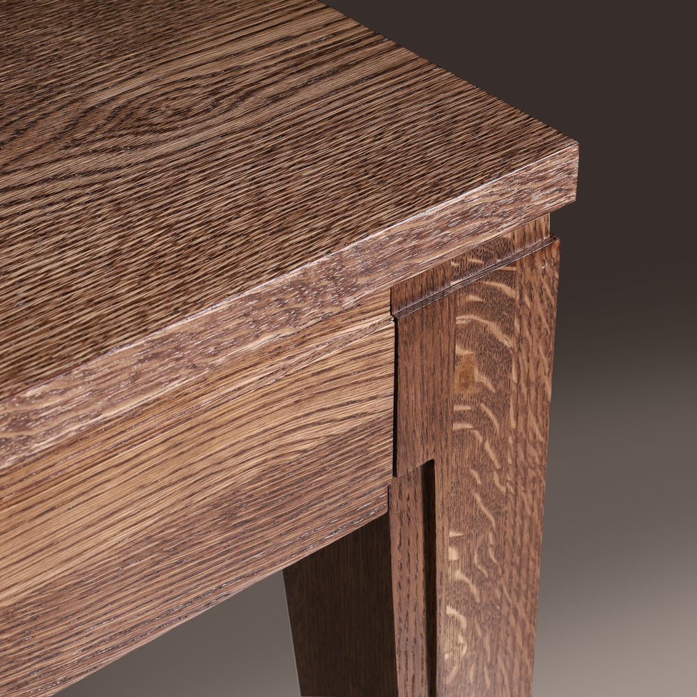 АСПЕН Стол обеденный ГМ 6059/дуб (АНТРАЦИТ/ТАБАК)