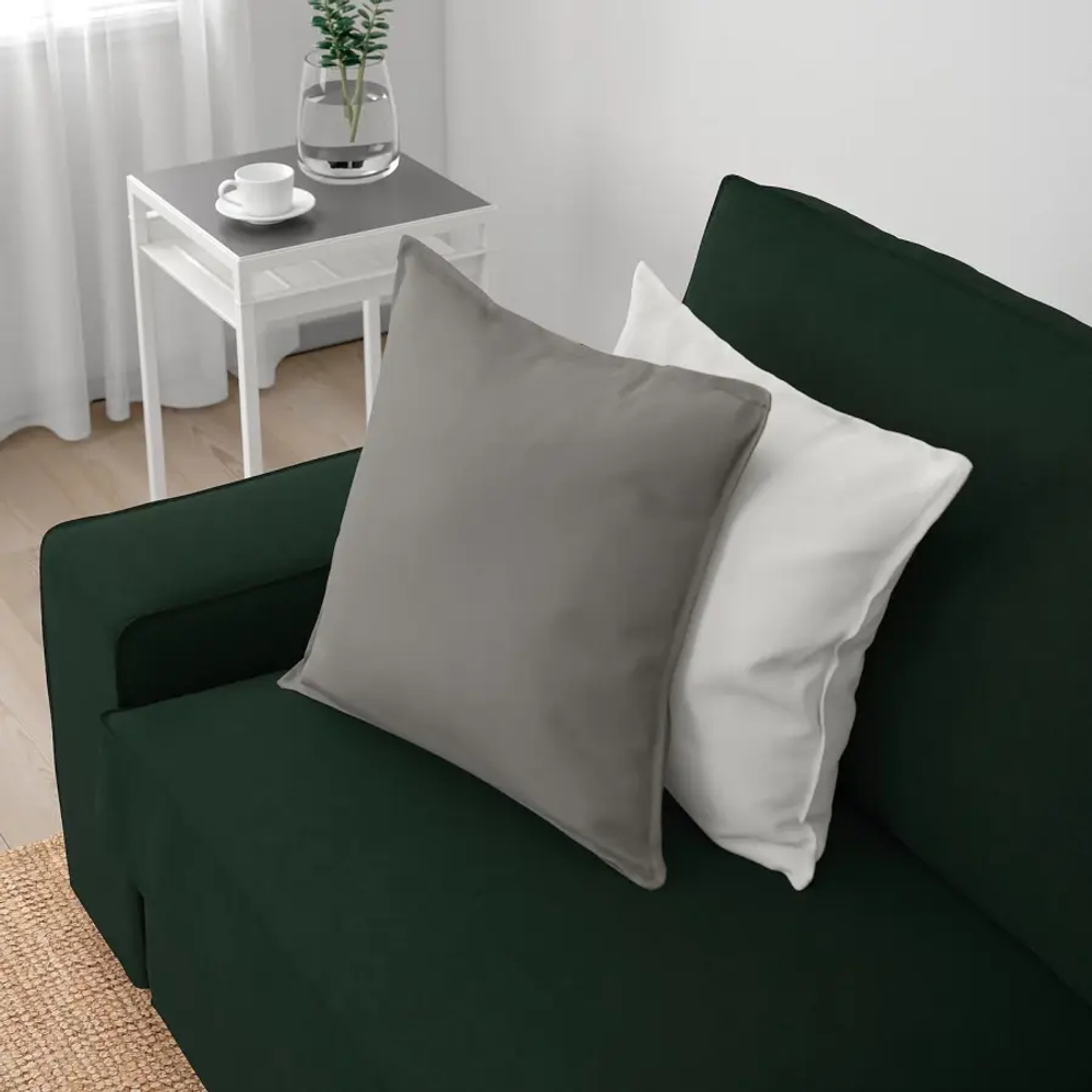 Диван 3-местный - IKEA KIVIK/КИВИК ИКЕА, темно-зеленый