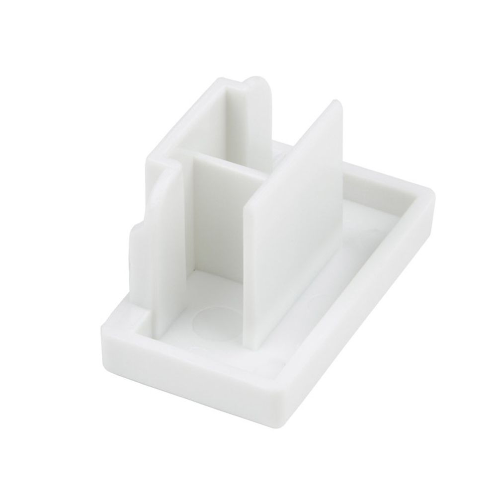 UFB-Q123 C21 WHITE 1 POLYBAG Заглушка торцевая типа R. Белая. ТМ Volpe