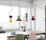 Pendant design lamp Alphabeta by Hem (B)