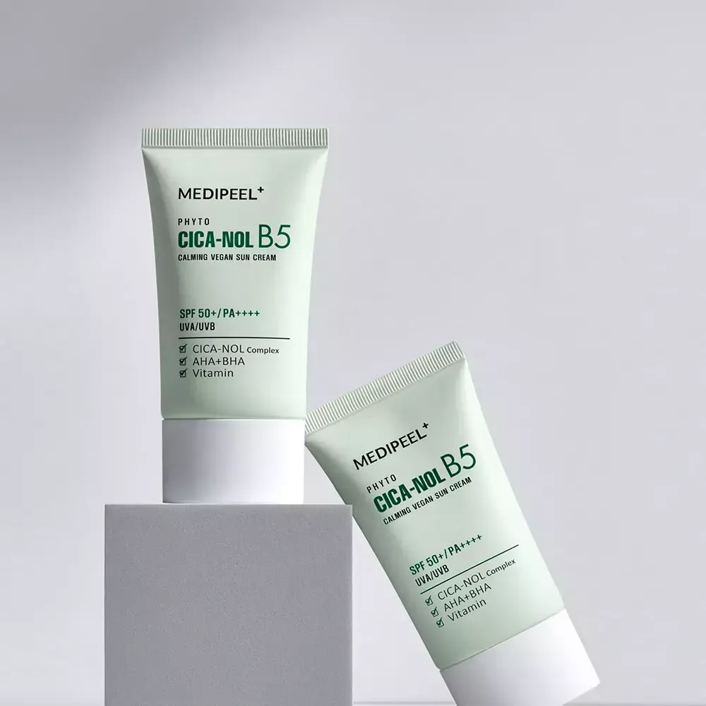 Успокаивающий солнцезащитный крем Medi-Peel Phyto Cica Nol B5 Calming Vegan Sun Cream