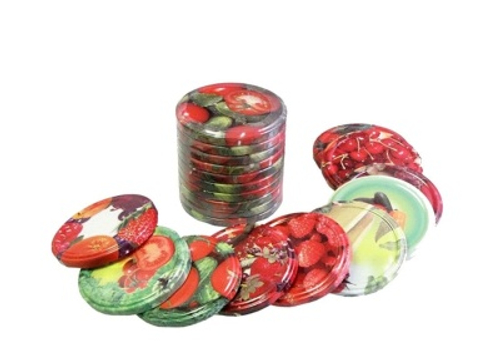 Крышки винтовые Твист-офф D=100мм Элитная с картинкой (10шт/уп)