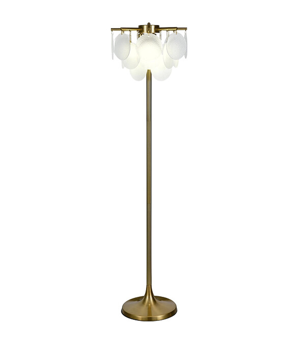 Торшер Mirastyle CF-5557/3F Brass