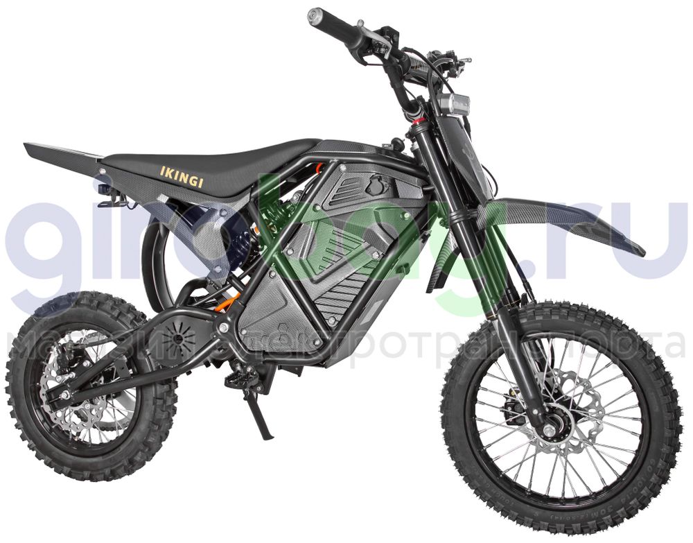 Электропитбайк IKINGI S9 MINI (48V/25Ah) - Карбон фото №3