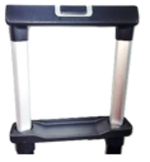 Ручка телескопическая PLG 8610-75-2 выдвижения, черный