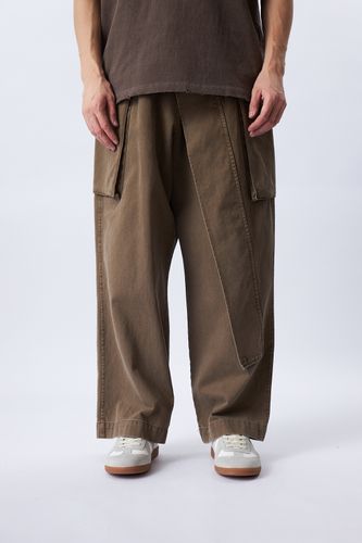 Песочные брюки-карго vass