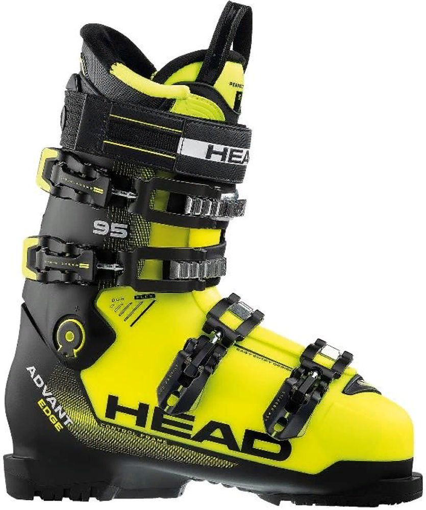 HEAD Advant Edge 95 (ботинки гл) black-neon yellow (29,0)