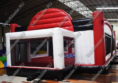 Надувная спортивная площадка "Три в одном", 16*8*2,2 м