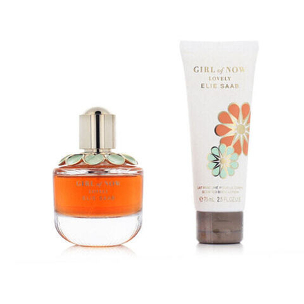 Женский парфюмерный набор Elie Saab Girl Of Now Lovely с лосьоном для тела и Eau de Parfum, 2 предмета
