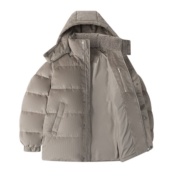 Пуховик Velvet светло-коричневый - фото 10