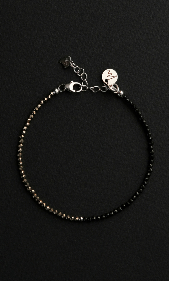 Браслет "Memo Duo" из пирита и шпинели