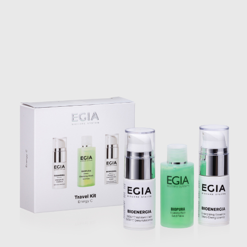 EGIA Дорожный набор с витамином С для сияния кожи - Travel Kit Energy C