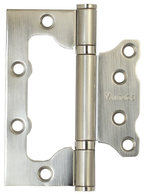 Петля без врезки B2-SN 125x7 5 x2.5 ( матовый никель)