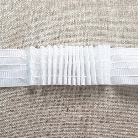 Шторная лента тканевая х/б Prestij оптом - 40 мм. Рулон - 50 м. Арт. 315