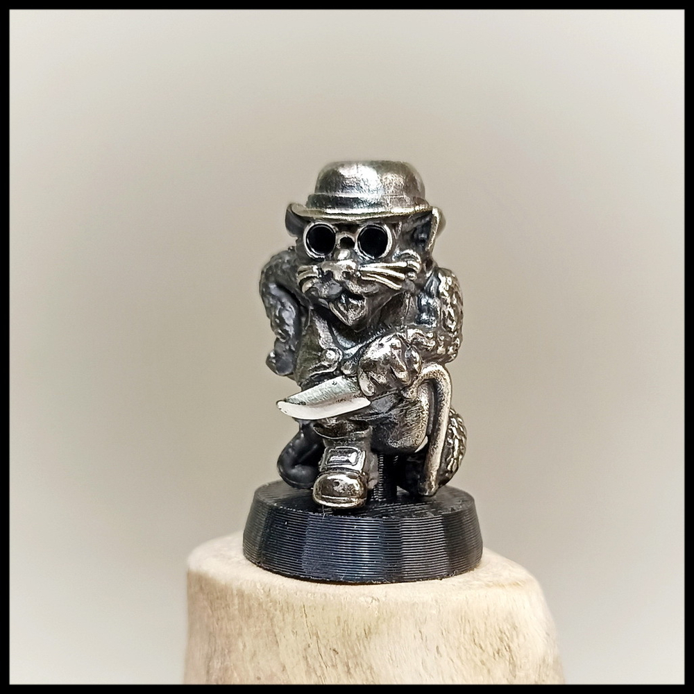 Темлячная бусина "Базилио" биметалл , лимитка