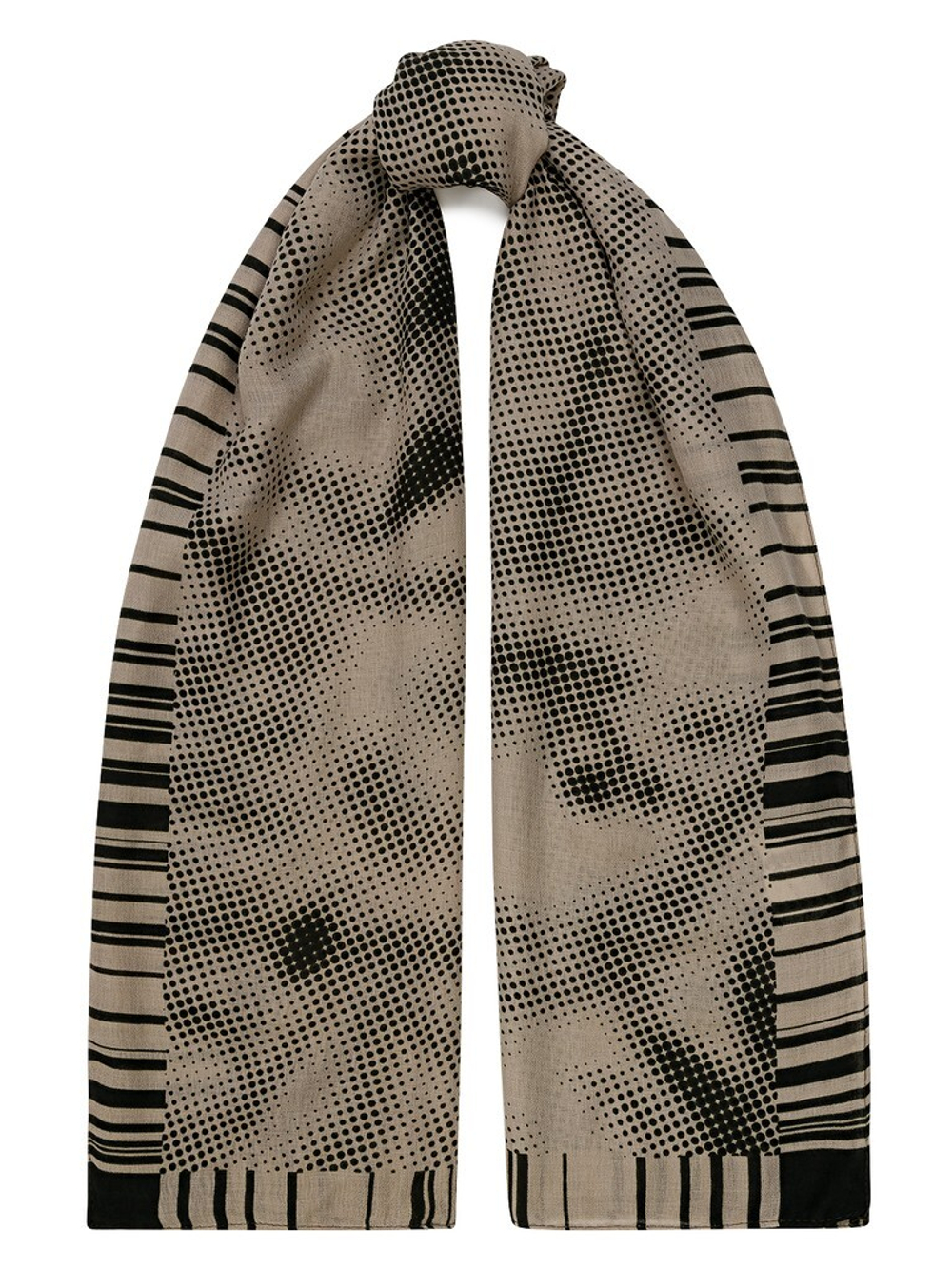 Палантин LG27-519-03, бежевый