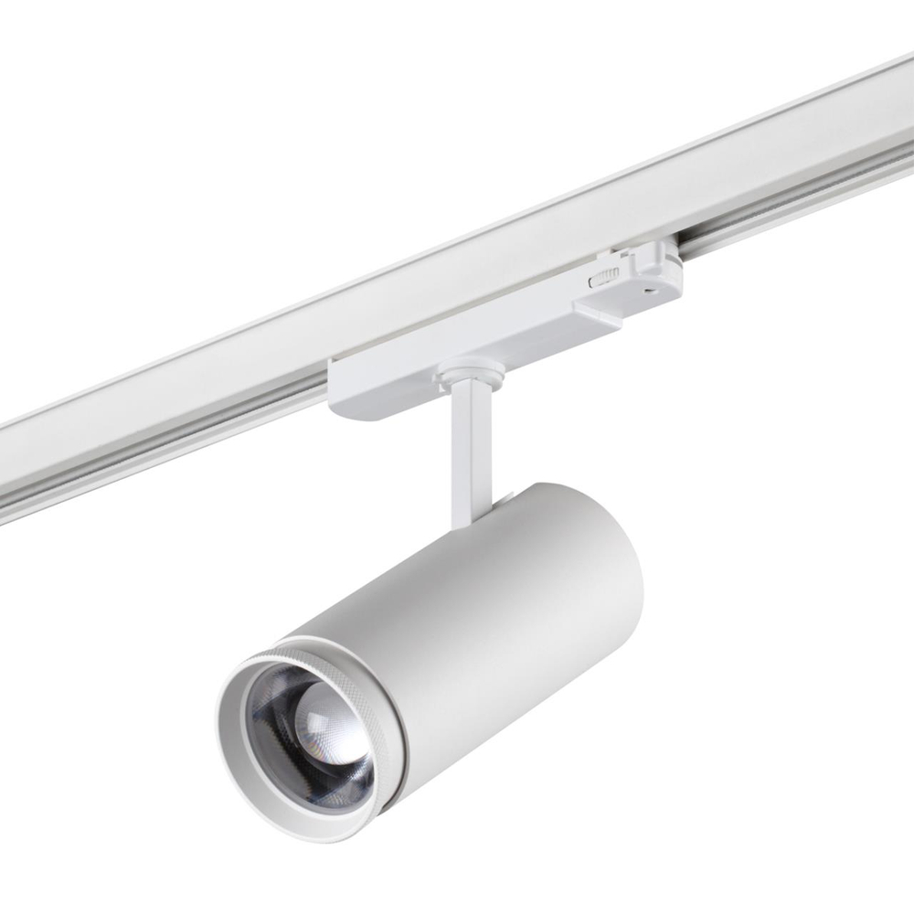 359585 PORT NT25 000 белый Светильник трехфазный трековый светодиод. с переключ. цв. темпер. и мощности IP20 LED 30-35-40W 220-240V 3000К\4000К\5700К NAIL