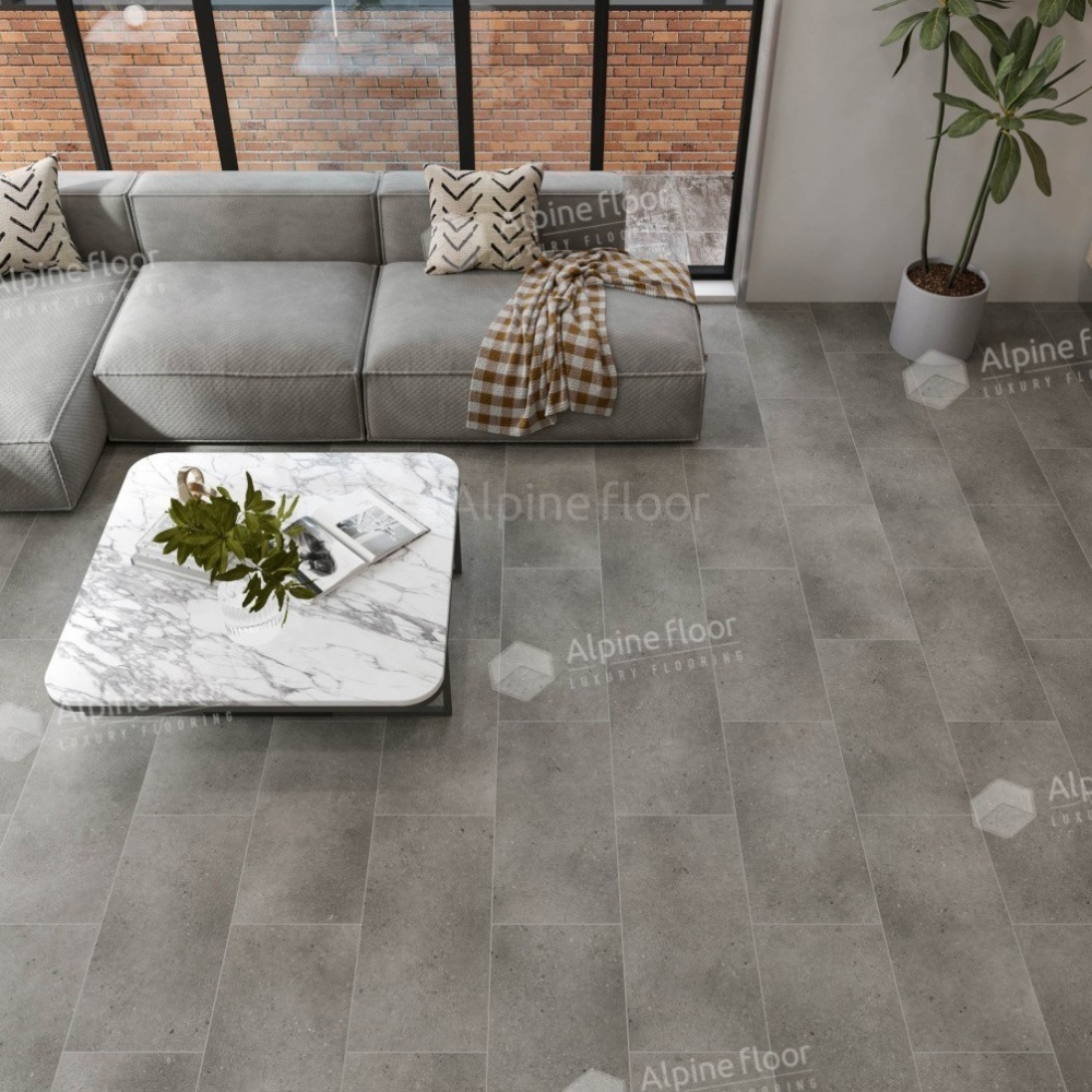 Кварцвиниловая плитка Alpine Floor Stone Mineral Core ECO 4-23 Майдес