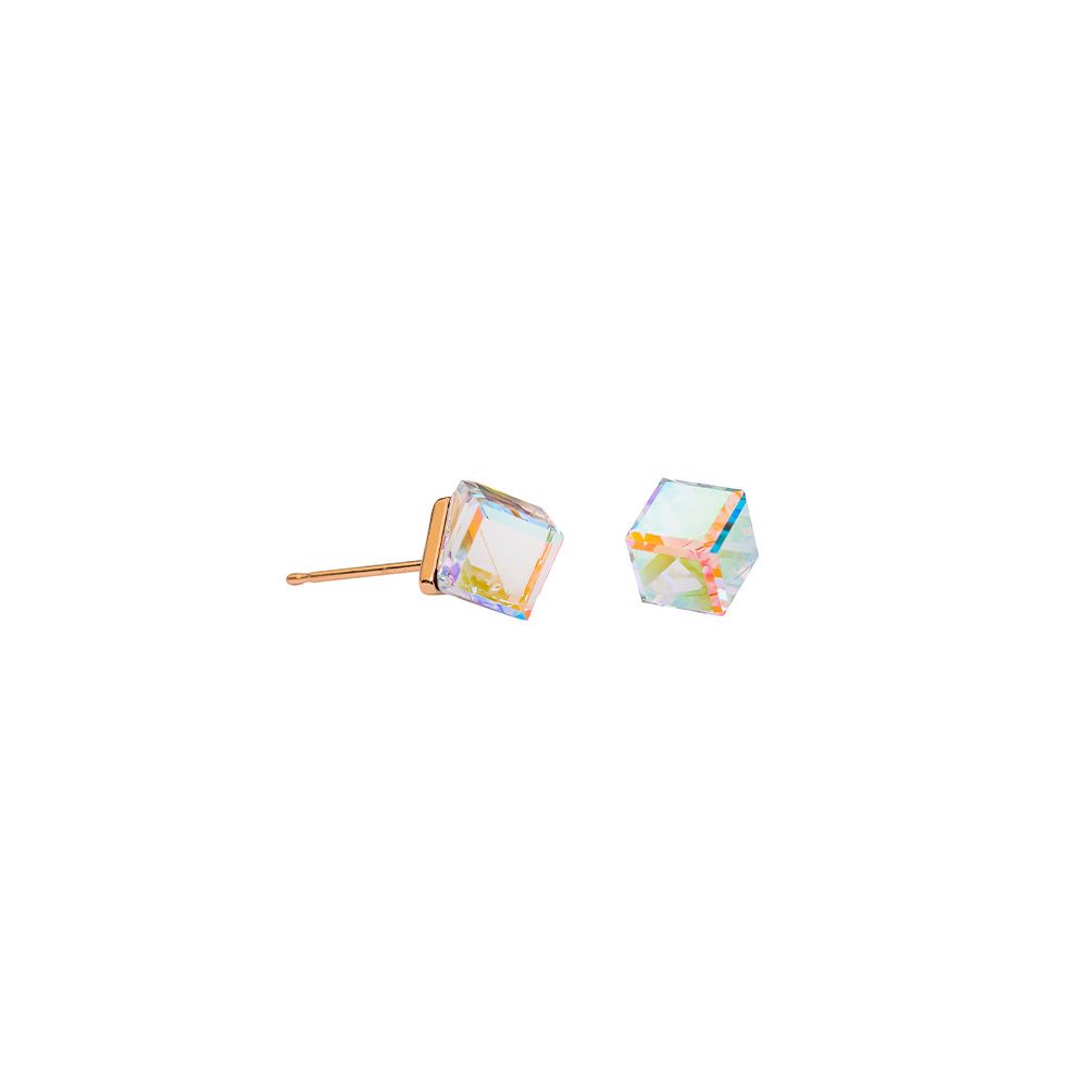 Серьги-пусеты Fiore Luna Crystal AB SWE1127/2 CAB RG