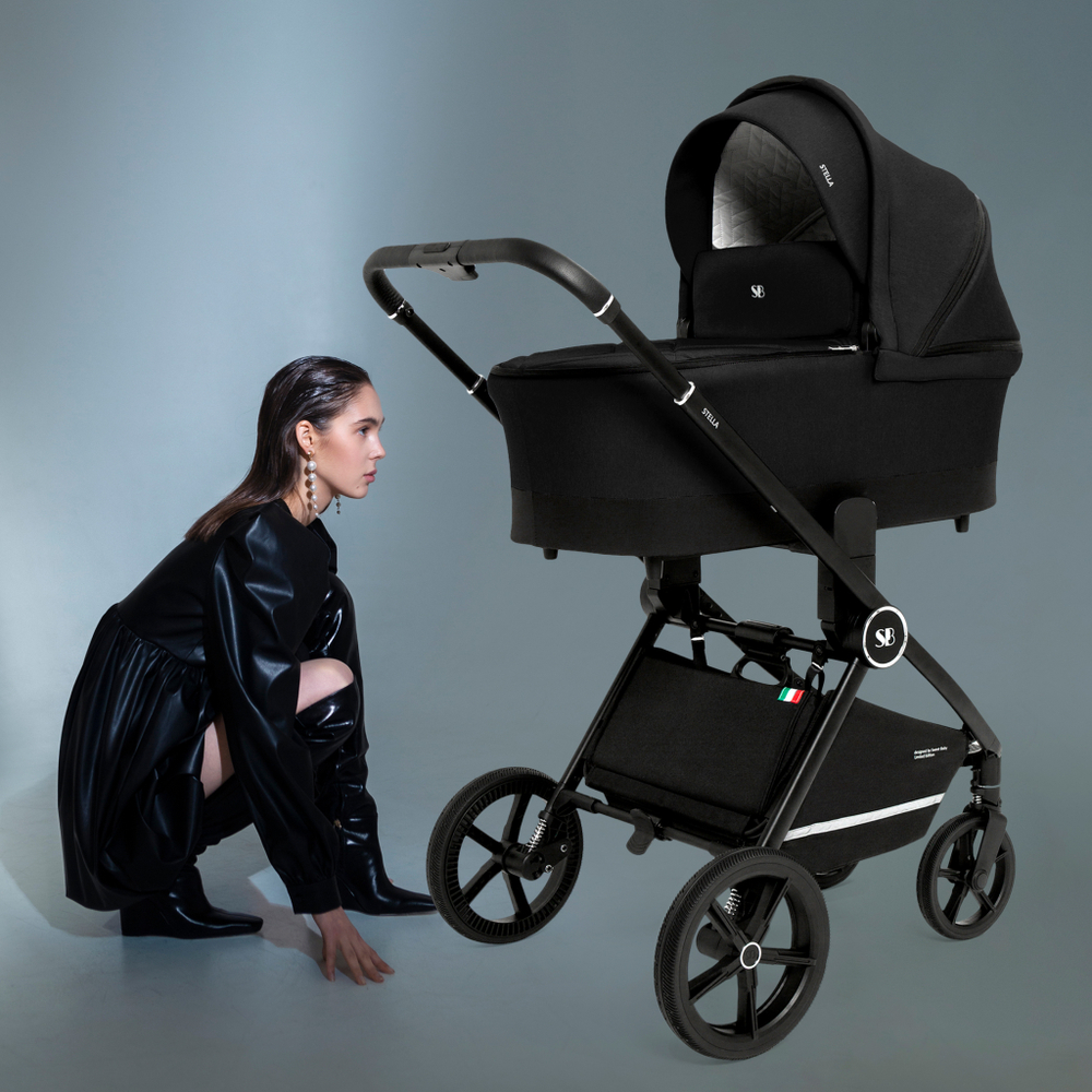 Коляска Sweet Baby Stella Uno Black