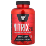 BSN, Nitrix 2.0, концентрированный прекурсор оксида азота, 180 таблеток