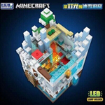 Конструктор Майнкрафт, Renzaima Minecraft NO.681 "Белая крепость" 866 деталей