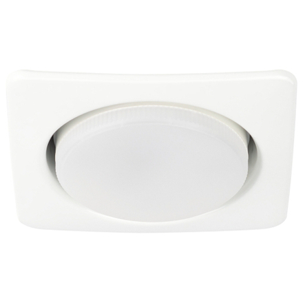 Светильник встраиваемый ЭРА KL71 WH /1 (к) под лампу GX53 белый термокольцо в комплекте