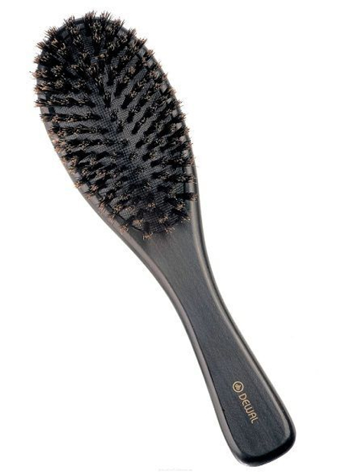 DEWAL Щётка с натуральной щетиной на подушке (9 рядов)