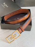 Ремень из коровьей кожи с ручной окраской