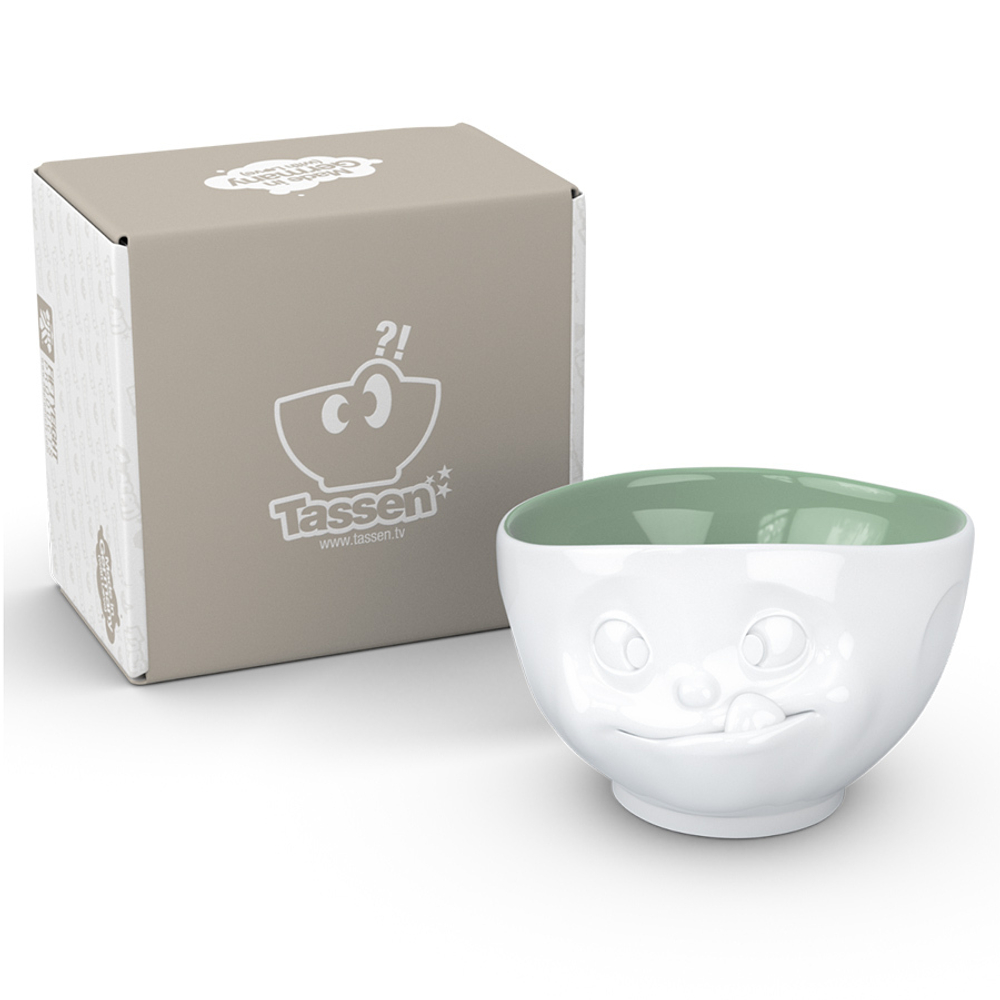 Чаша 500мл Tassen Tasty белая/хаки