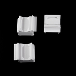 Набор 3 шт. Крепление для одноканального реле Aqara на DIN-рейку, 3D печать, белое