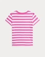 Футболка в полоску с принтом медвежонка Ralph Lauren