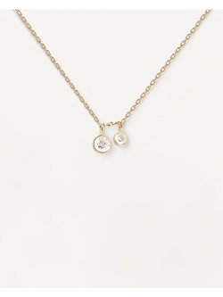 Колье Bliss серебро 925 пробы покрытое золотом