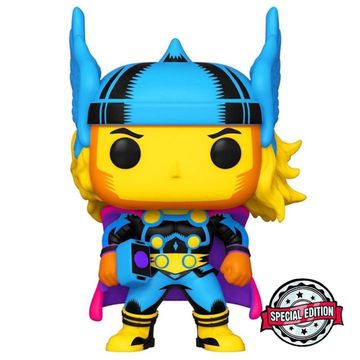 Фигурка Funko POP! Bobble: Marvel: Black Light: Thor (Exc) 48847